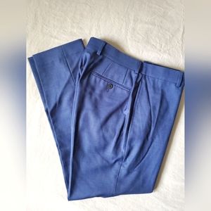 Mens dress pants in blue